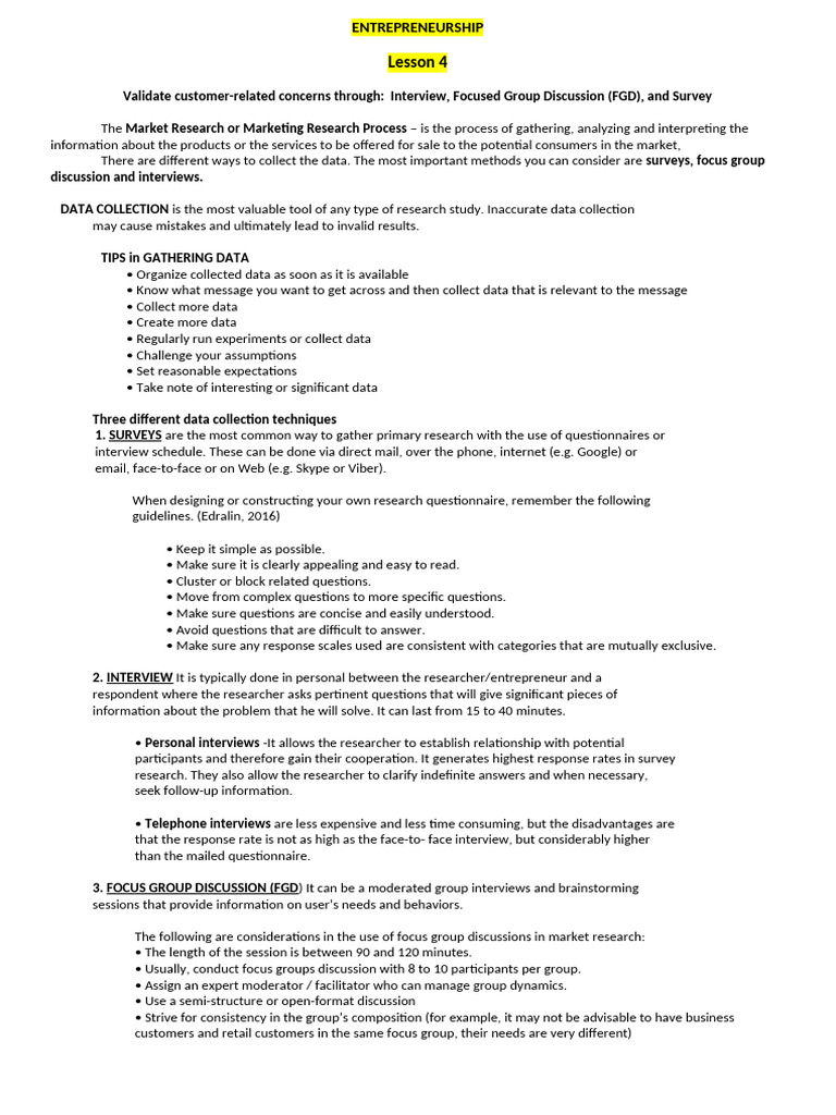 Market Research | PDF