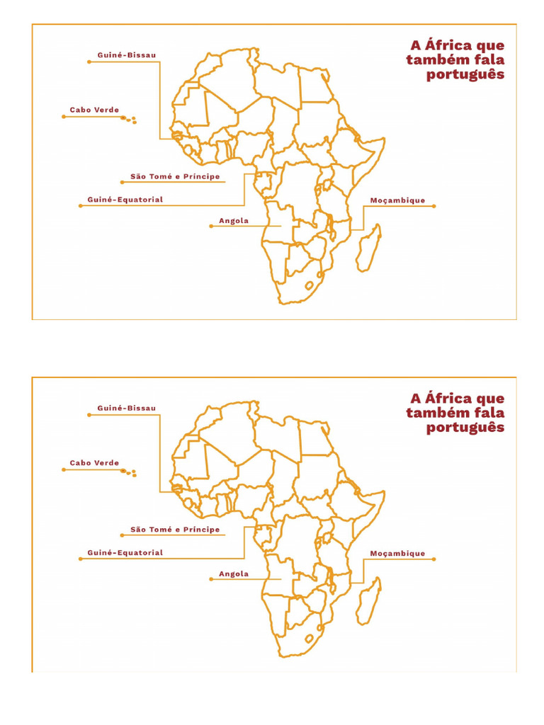 África - Língua Portuguesa | PDF