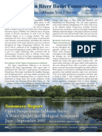 Summary Report For The Upper Susquehanna Subbasin Survey: A Water Quality and Biological Assessment, June-September 2007 (Pub. No. 261)