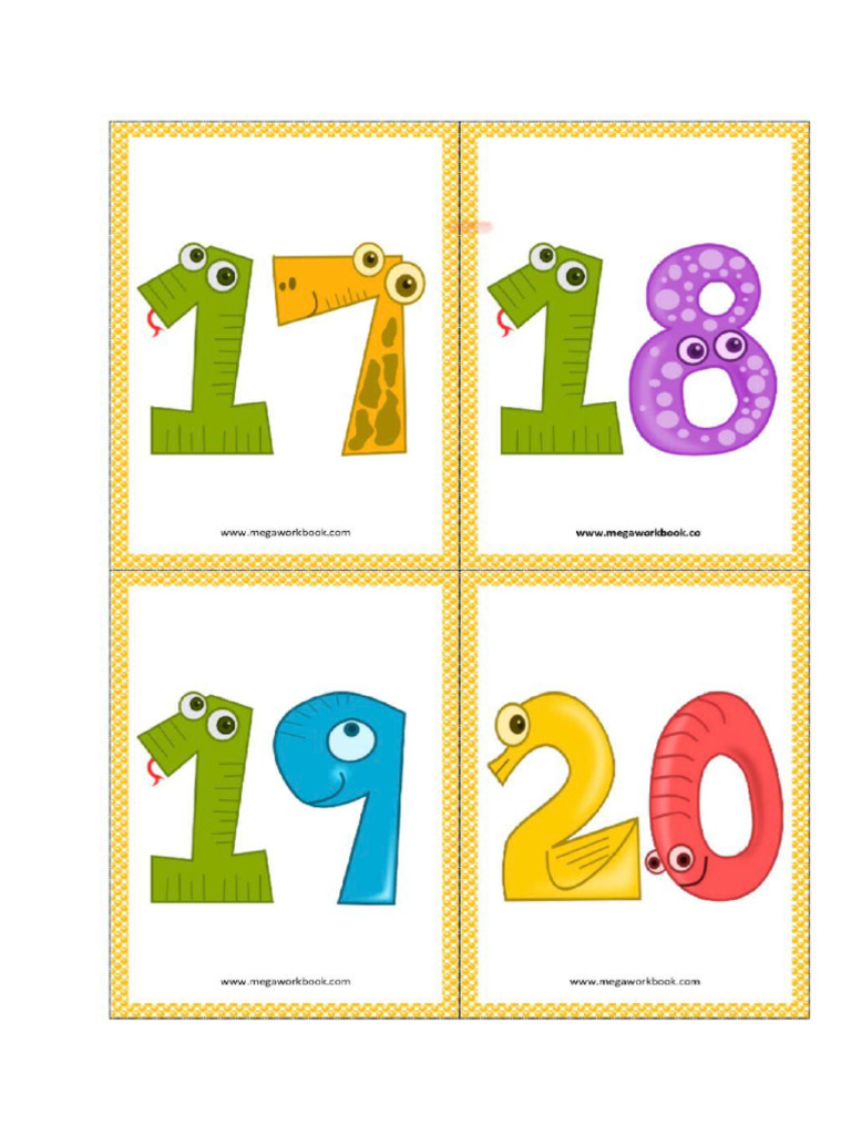 Numbers 1 | PDF