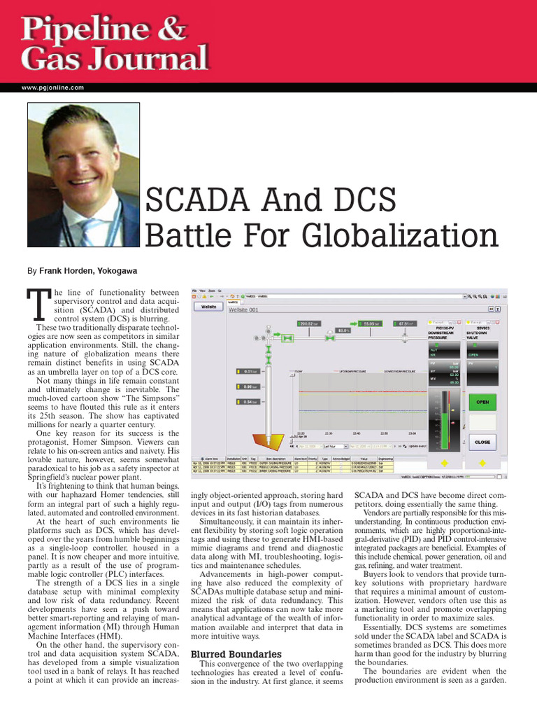SCADA and DCS Battle | PDF