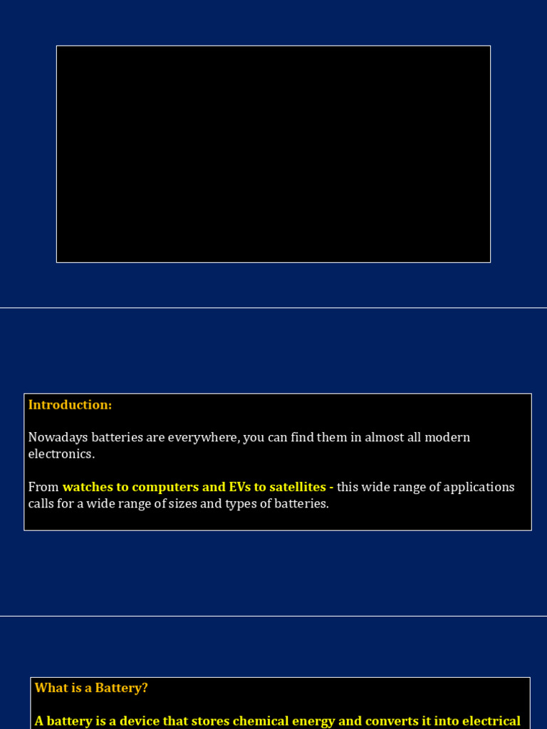 Battery | PDF