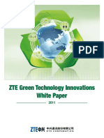 ZTE Green Technology Innovations White Paper 2011