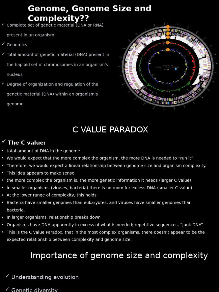 Genome Size | PDF
