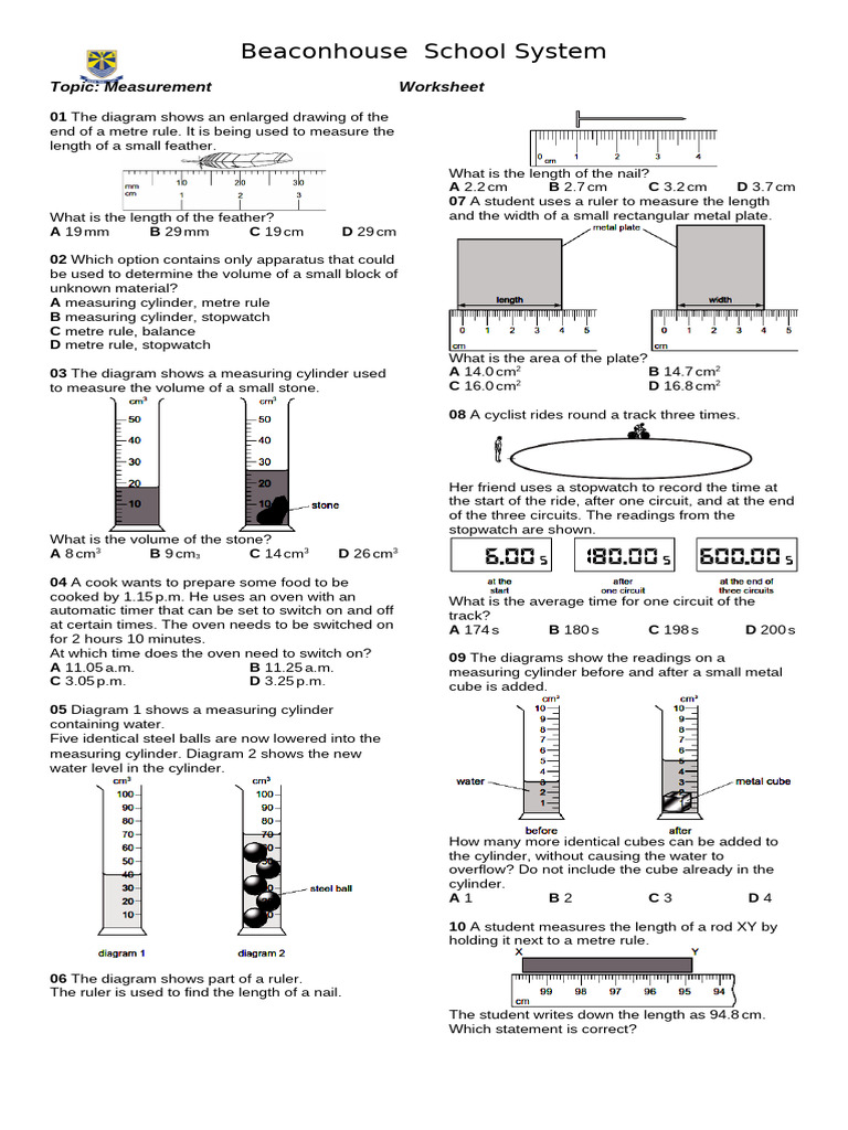 Measurements | PDF