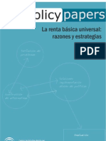 La Renta Básica Universal: Razones y Estrategias