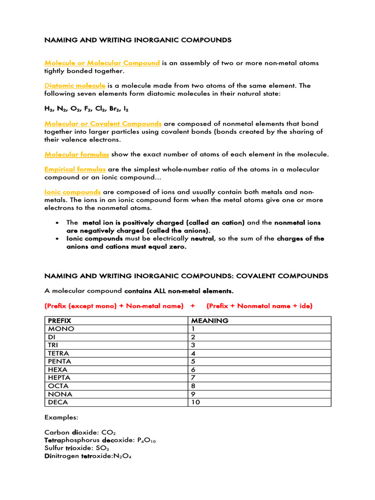 Naming and Writing | PDF