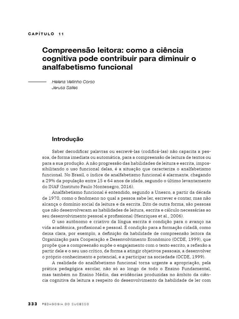 Analfabetismo Funcional Pdf