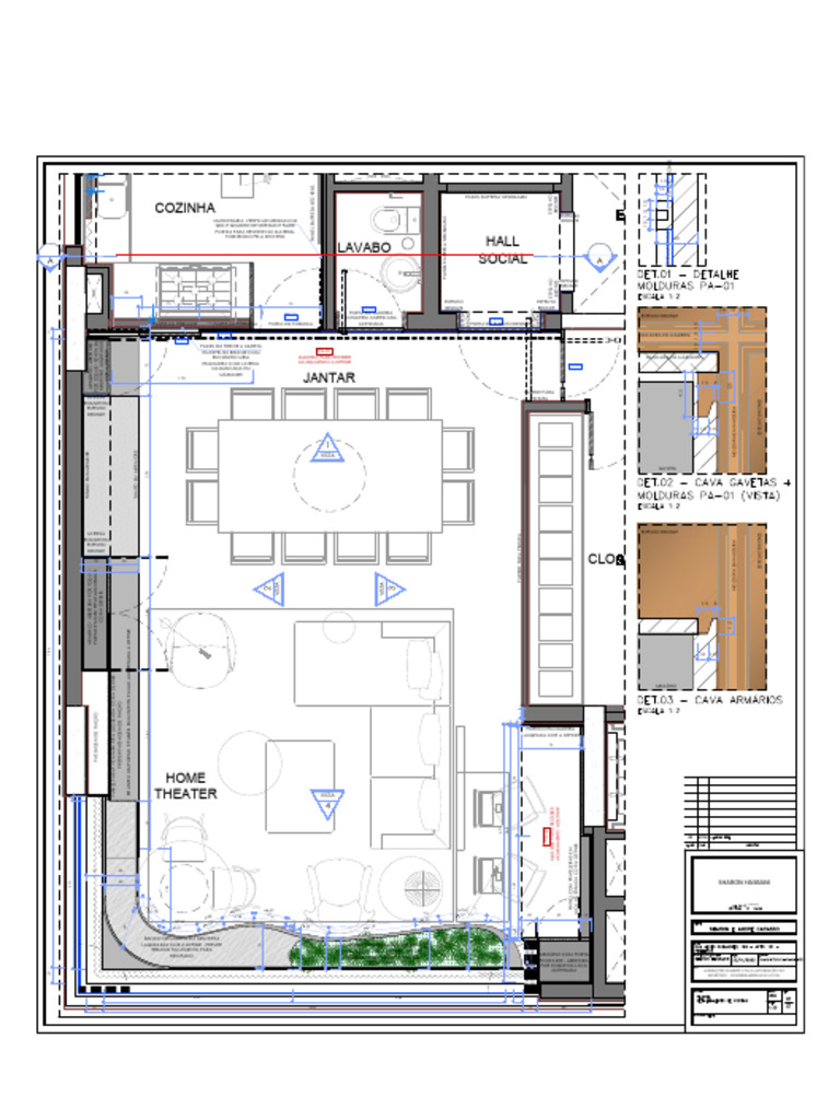 Sa Det Portas e Paineis r00 Planta | PDF