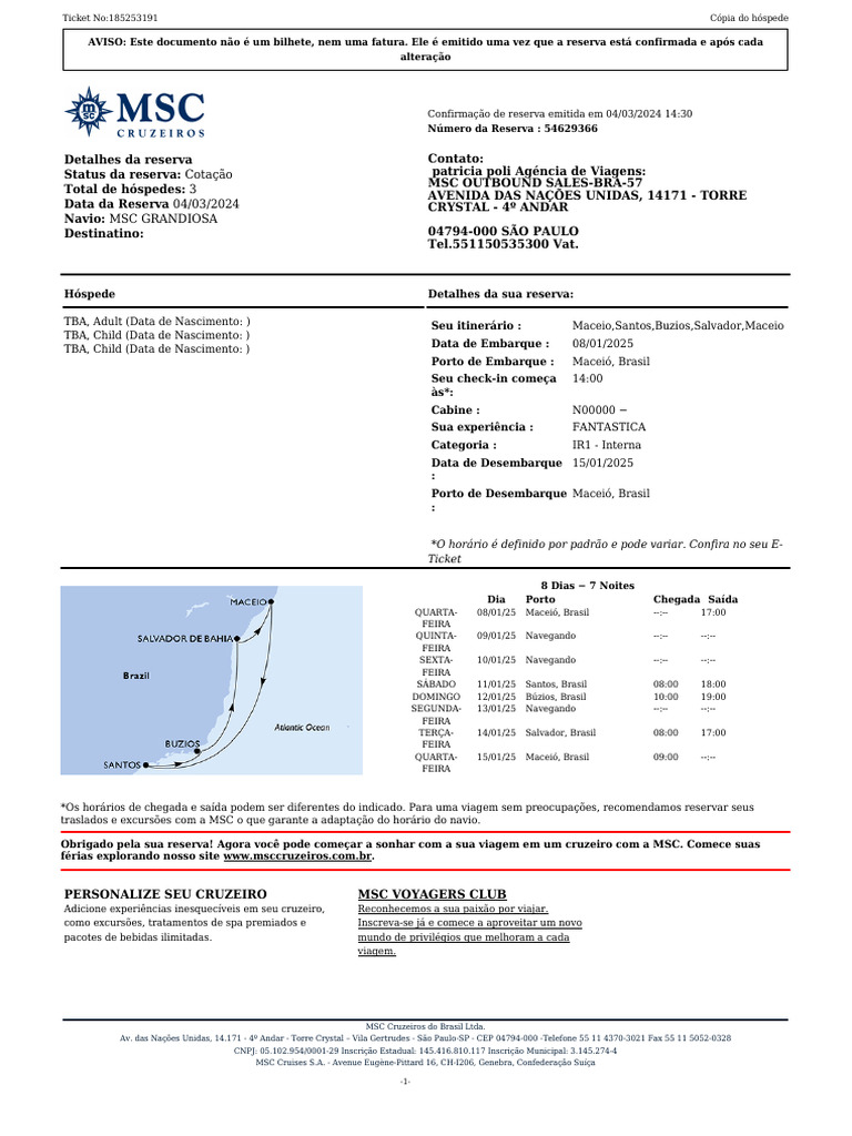 Cotao para para ADULT TBA 54629366 | PDF