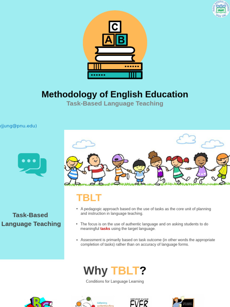 TBLT Overview Undergrad | PDF