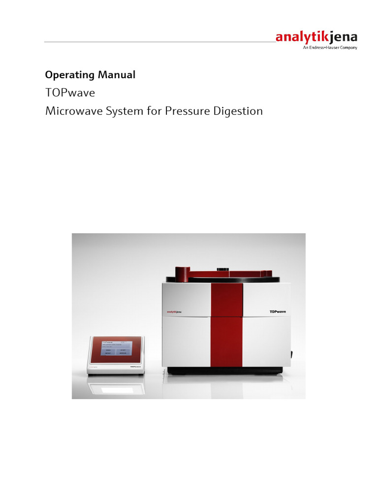Analytik Jena Topwave | PDF
