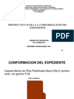 Expediente Estudiante de La Unefa - Instructivo de Ion Pasantias