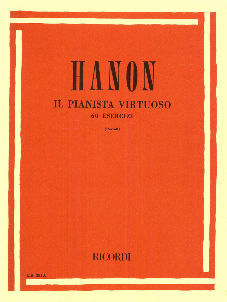 Hanon ejercicios para piano pdf