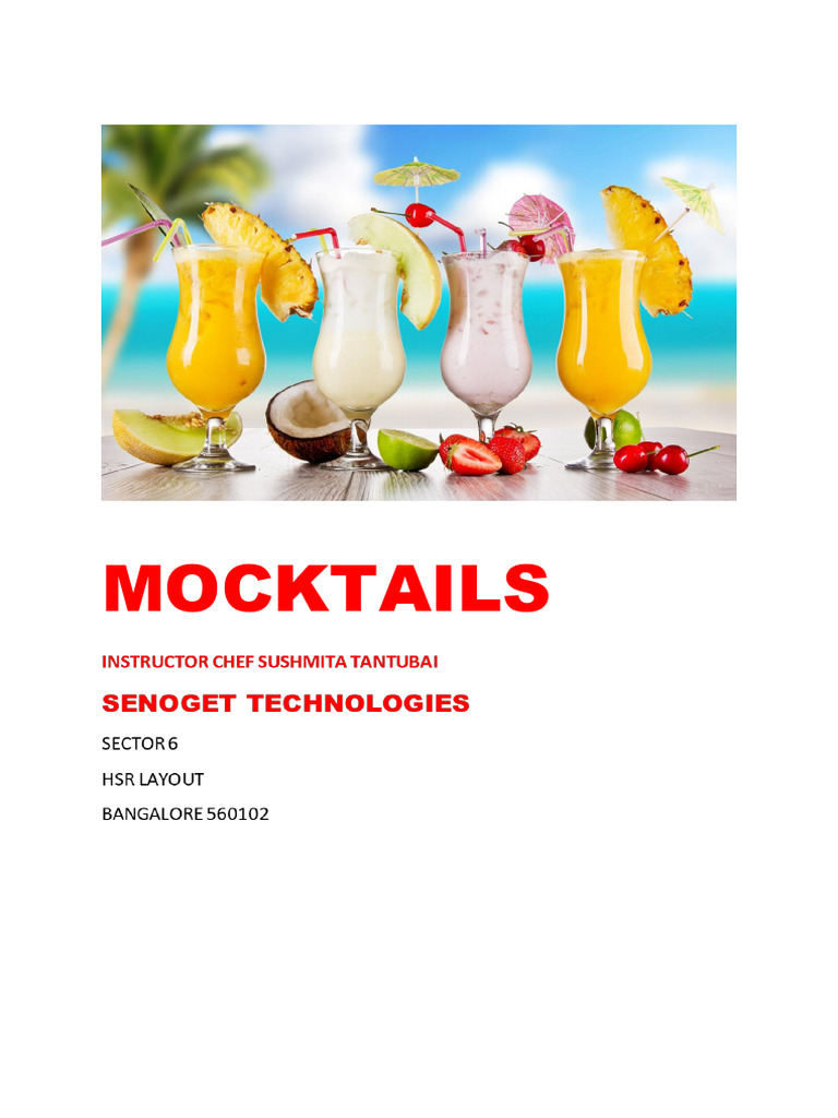EBook-Mocktails B1 | PDF