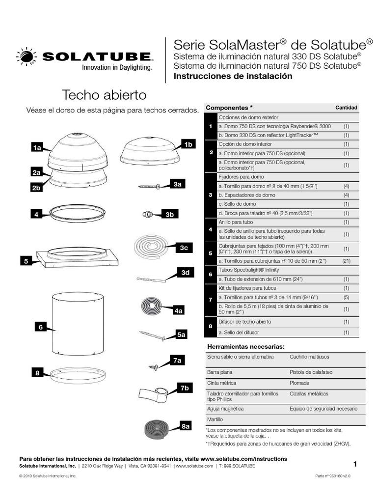 Solatube x85385 x85385 | PDF