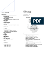 Pod Caster Specs