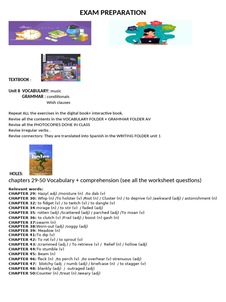 Test 6 Preparation | PDF