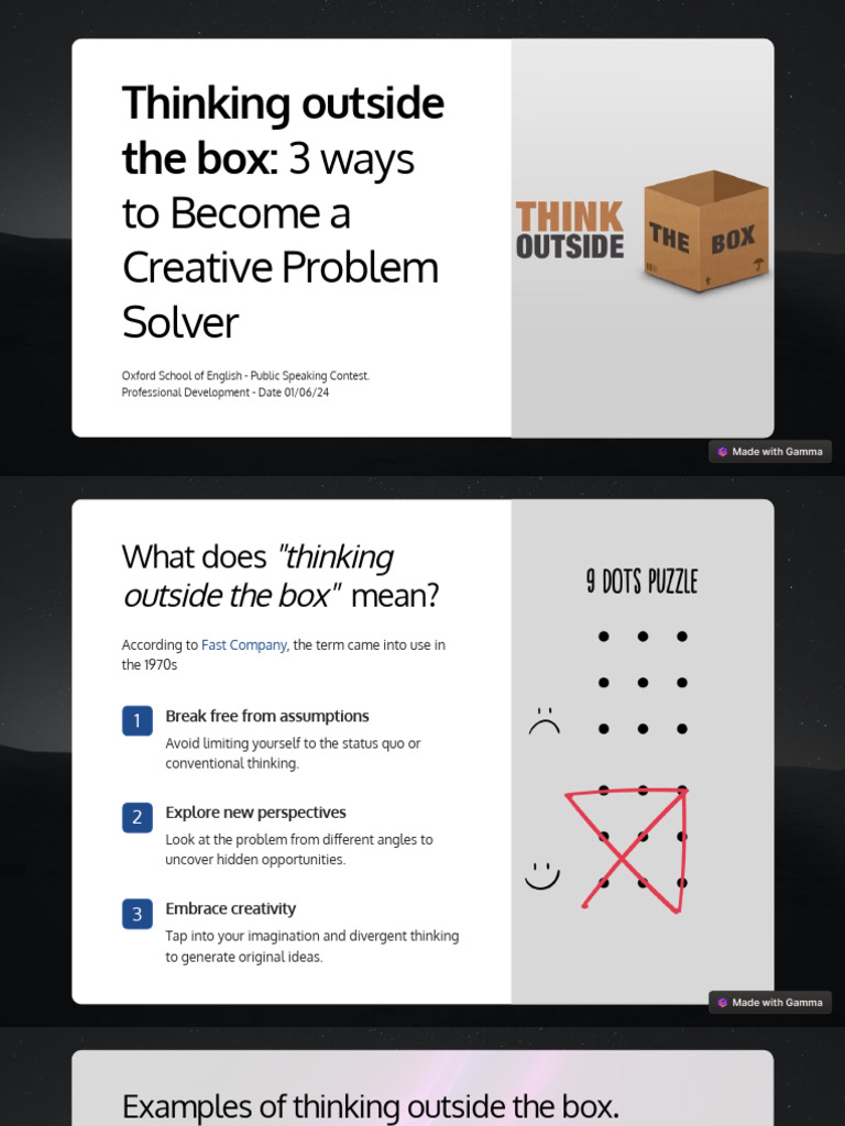 Creative Problem Solving Techniques | PDF | Art