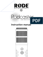 Pod Caster Manual