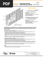 UL U419 Wall Assembly Details | PDF | Drywall | Building Insulation
