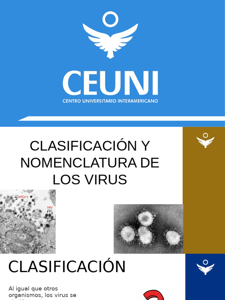 Clasificacion y Nomenclatura de Los Virus | PDF