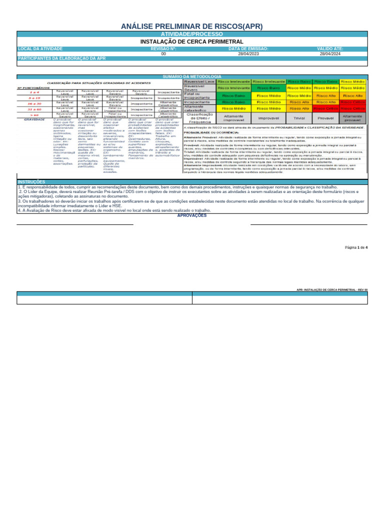 APR - modelo | PDF