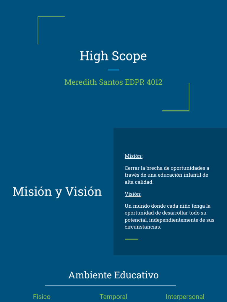 High Scope | PDF
