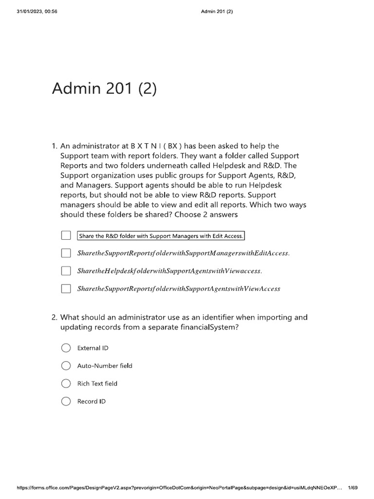Admin 2 | PDF