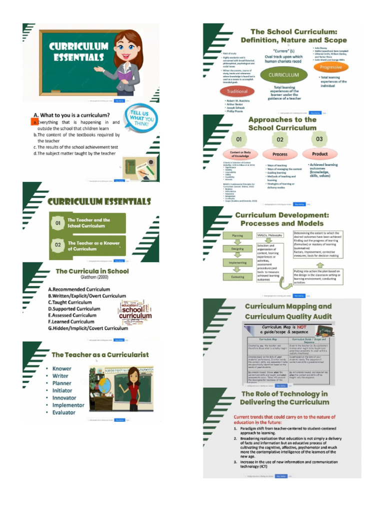The Teacher and The Curriculum | PDF