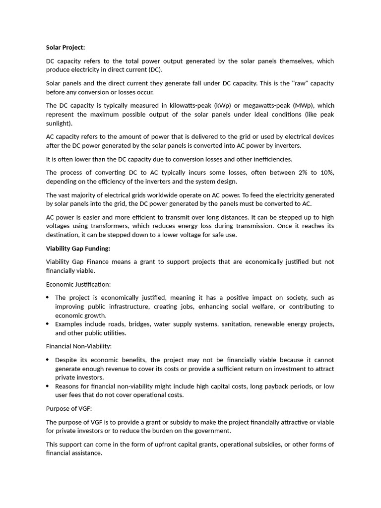 Solar Project | PDF