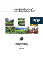 Bay Area Agricultural Land Conservation Organizations Study