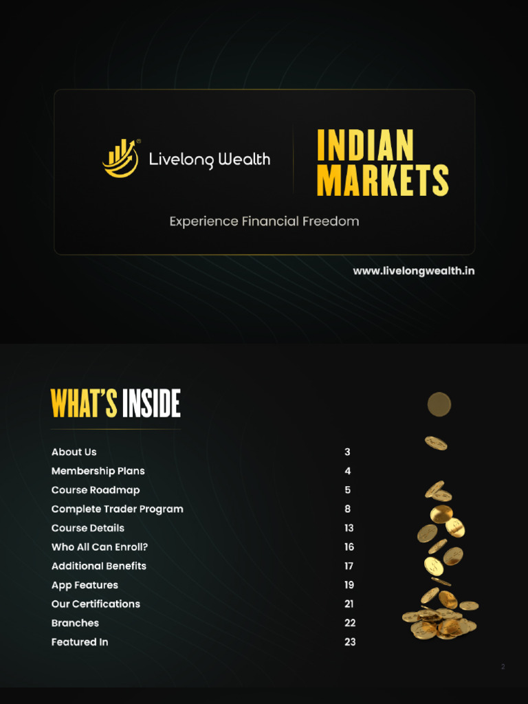 Indian Market Brochure For Right Analysis | PDF