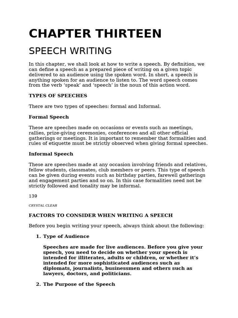 Barbie's Speech Notes | PDF