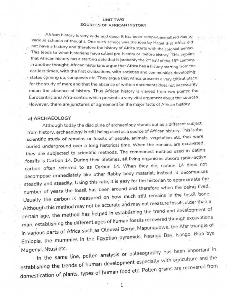 History | PDF