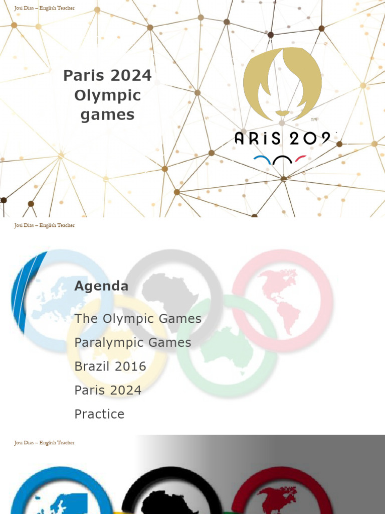 Paris 2024 Olympic Games Overview | PDF | Olympic Games | Multi Sport ...