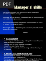 Managerial Skills: Dpbbbistpm 1