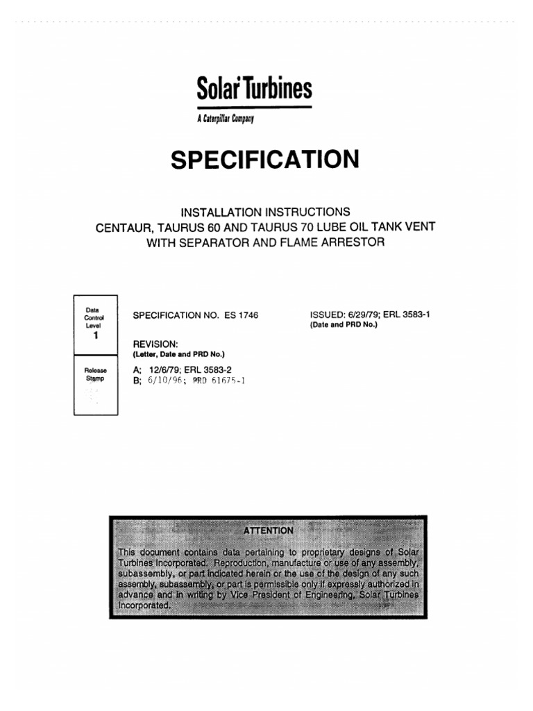 ES1746B.vent with flame arrestor install pdf | PDF