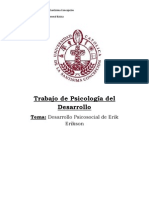 Desarrollo Psicosocial de Erik Erikson