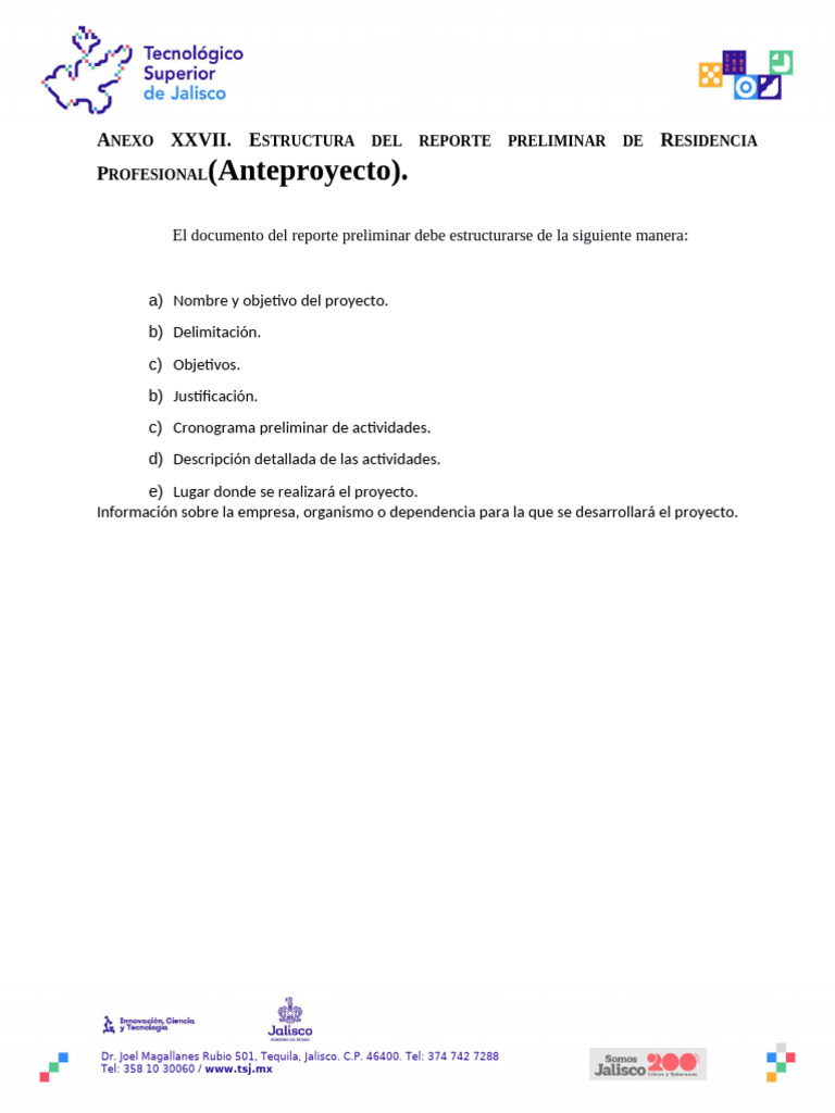 Formatos Anexos Xxvii Xxviii Xxix | PDF