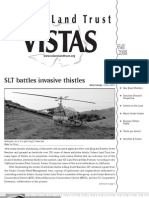 Fall 2008: SLT Battles Invasive Thistles