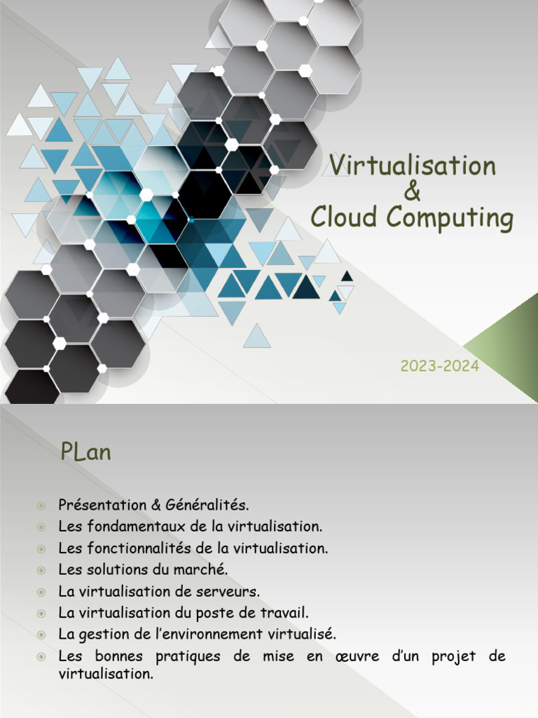 Virtualisation & Cloud | PDF