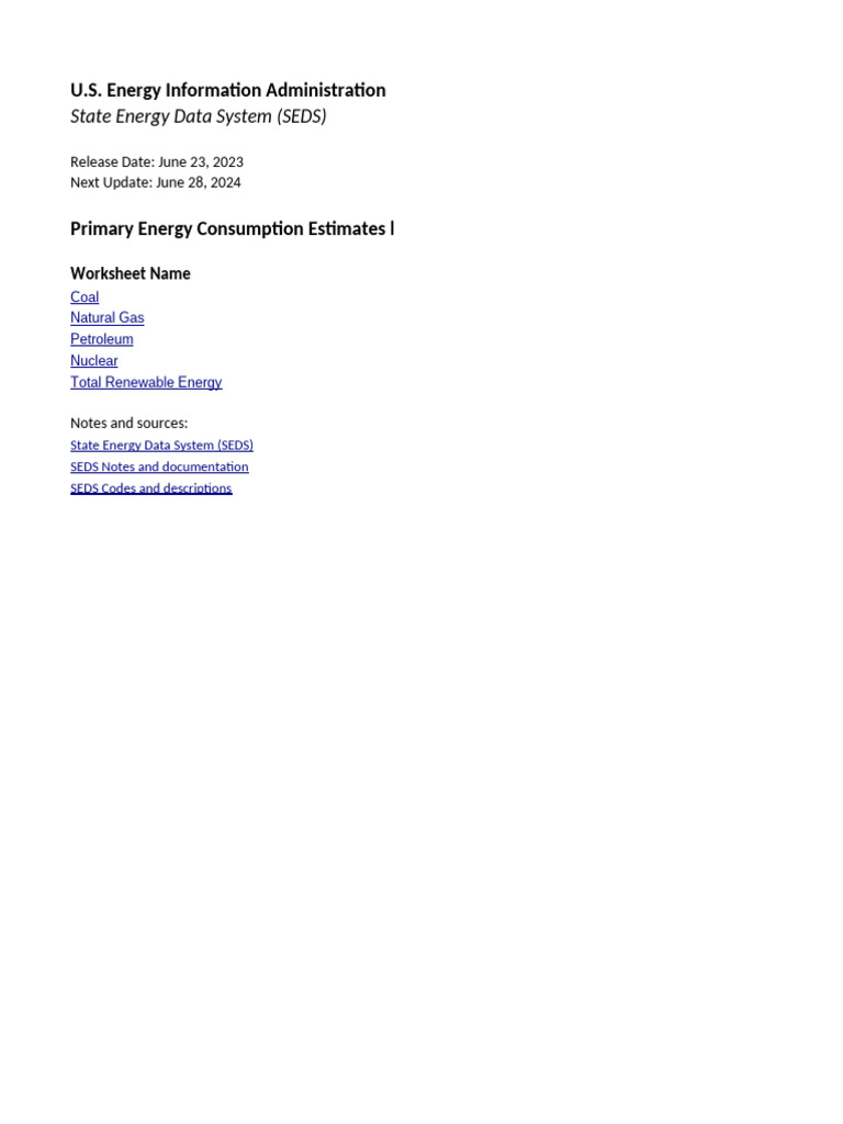 Use Energy Source | PDF
