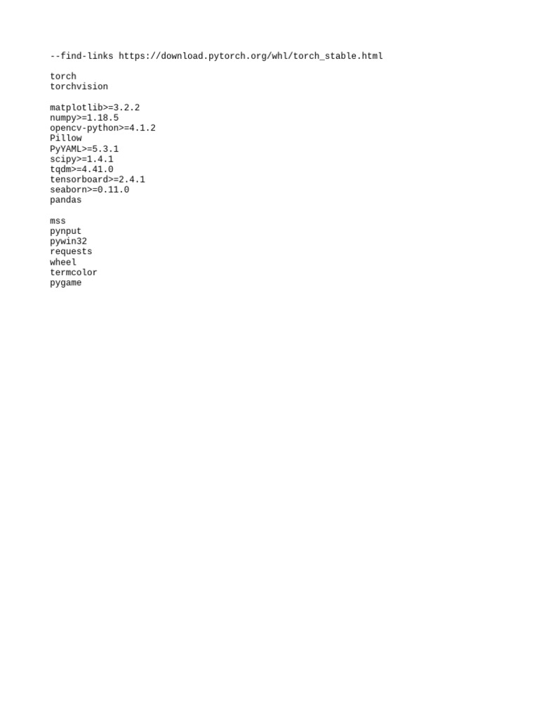 Requirements pdf