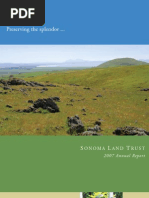 Download 2007 Annual Report Sonoma Land Trust  by Sonoma Land Trust SN76628282 doc pdf