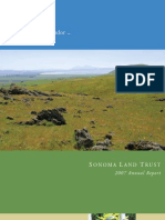 2007 Annual Report Sonoma Land Trust 