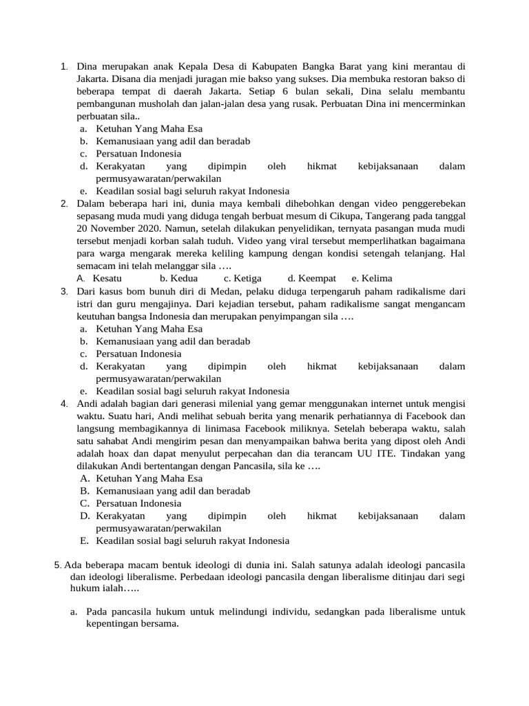 Soal TO2 CPNS | PDF