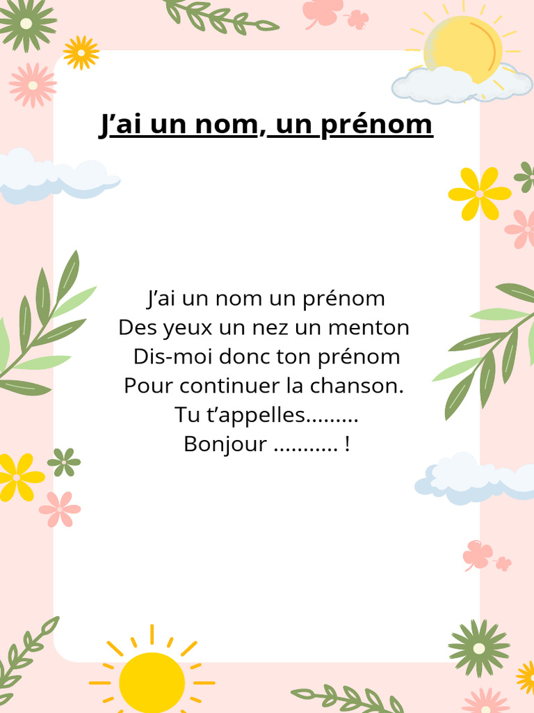 comptines-pdf
