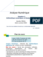 An Num Chap1 - Analyse Numérique - MII - Isecs