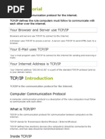 TCP-Ip - W3 Tutorials